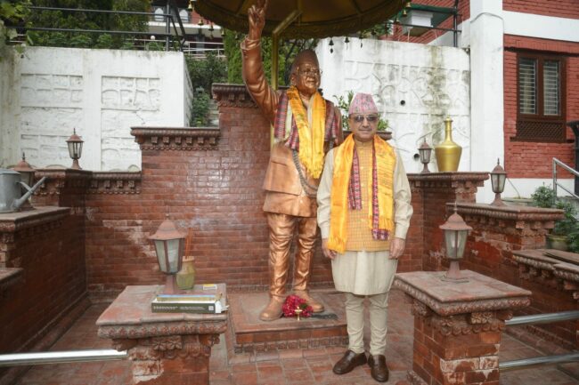 राजनीतिक परिवर्तनमा कृष्णप्रसाद भट्टराईको संघर्ष विशेष छ -पूर्णबहादुर खड्का