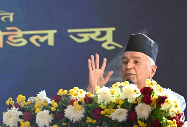 म रहेसम्म संघीय लोकतमन्त्रिक गणतन्त्रमा आँच आउन दिनेछैन् : राष्ट्रपति पौडेल