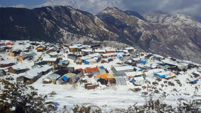 कोशी र गण्डकी प्रदेशको उच्च पहाडी तथा हिमाली भूभामा हल्का हिमपातको सम्भावना