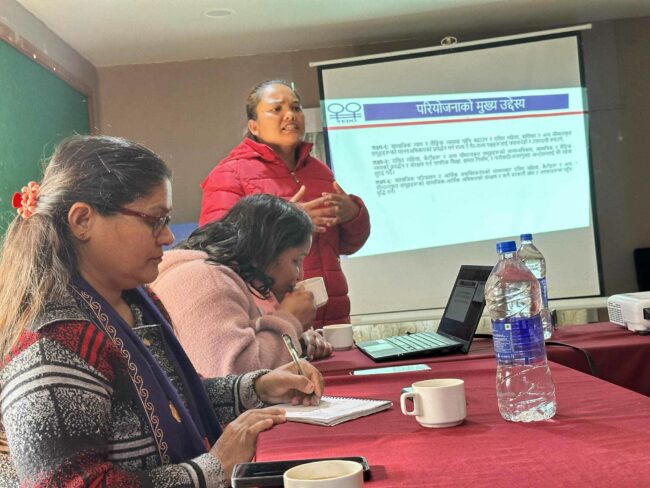 दलित महिला सशक्तिकरणका लागि नयाँ परियोजना