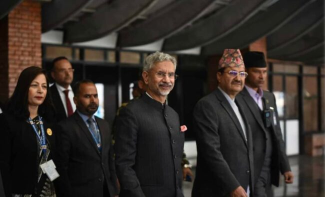 भारतीय विदेशमन्त्री जयशंकरले के-के गर्छन नेपालमा दुई दिन  ?