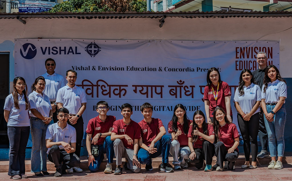 एनभिजन एजुकेशन र विशाल ग्रुप फाउन्डेसनबीच सहकार्य