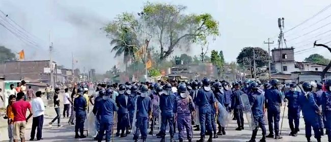 हिन्दु र मुस्लिम समुदायबीच भिडन्त, भुटाहा बजार तनावग्रस्त