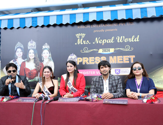 बिबाहित महिलाहरुबीचको सौन्दर्य प्रतियोगिता मिसेस नेपाल वल्र्ड २०२४ को लागि आवेदन खुल्ला
