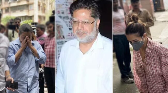 बलिवुड अभिनेत्री मलाइका अरोराका बुबाको निधन,शोकमा बलिउड