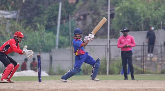 हङकङ यू -१९ माथि नेपालको सानदार जित, शनिबार निर्णायक खेल अफगानिस्तानसँग खेल्ने