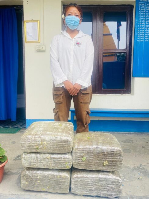 धनकुटाको भेडेटारमा भेटियो ५१ केजी गाँजा, २ जनालाई पक्राउ