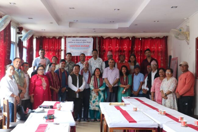विदुर सुवेदी धनकुटामा सम्मानित, मानव अधिकार एलाइन्स धनकुटा नगरमा माधव चयन