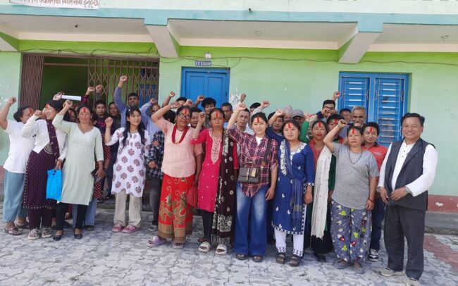 एमाले धनकुटा ३ को वडा भेला सम्पन्न