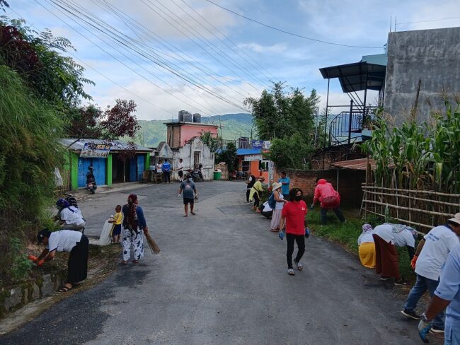धनकुटामा हर्क साम्पाङ अ रेभुलेसनद्धारा सरसफाई अभियान तीव्र