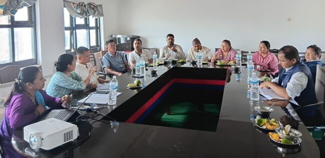 धनकुटामा खोरेत रोग नियन्त्रण गर्न सबैसँग समन्वय गरिने