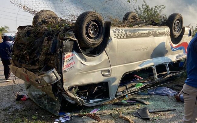 पाख्रिबासमा सप्तकोशी हायस दुर्घटना अपडेट : १ जनाको मृत्यु, घाइते मध्ये २ जनाको अवस्था गम्भीर (नामावलीसहित)