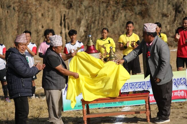 ५ औँ काजिमान आमन्त्रित पुरुष फुटबल प्रतियोगिता सुरु, आज २ खेल सम्पन्न