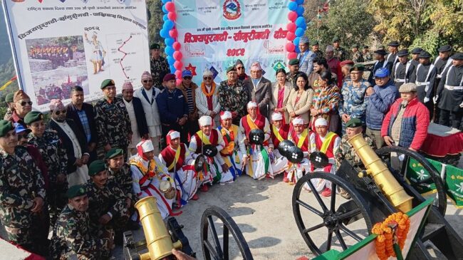 राष्ट्रिय एकता दिवस : विजयपुरगढी–साँगुरीगढी–पाख्रीबाससम्म पदयात्रा सुरु