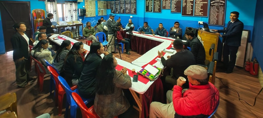 धनकुटाका पत्रकारलाई दिइयो आचारसंहिता तालिम