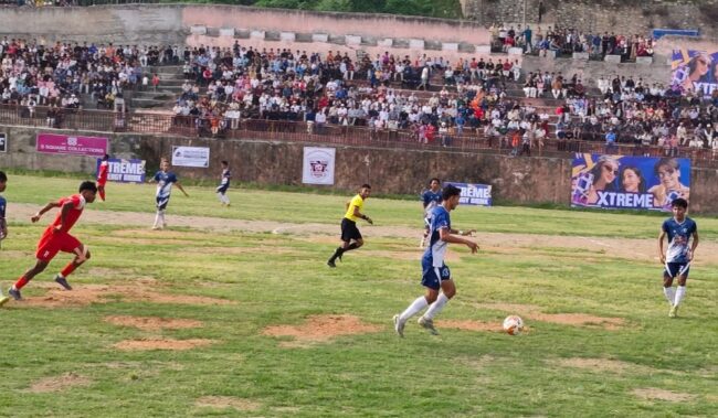 धनकुटामा सहिद भीमनारायण गोल्डकप सुरु, उद्घाटन खेलमा सहलेस विजयी
