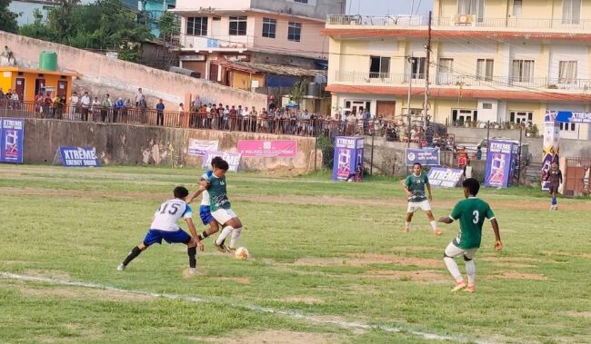 सहिद भीमनारायण गोल्डकप प्रतियोगितामा झापा अन्तिम ४ मा प्रवेश